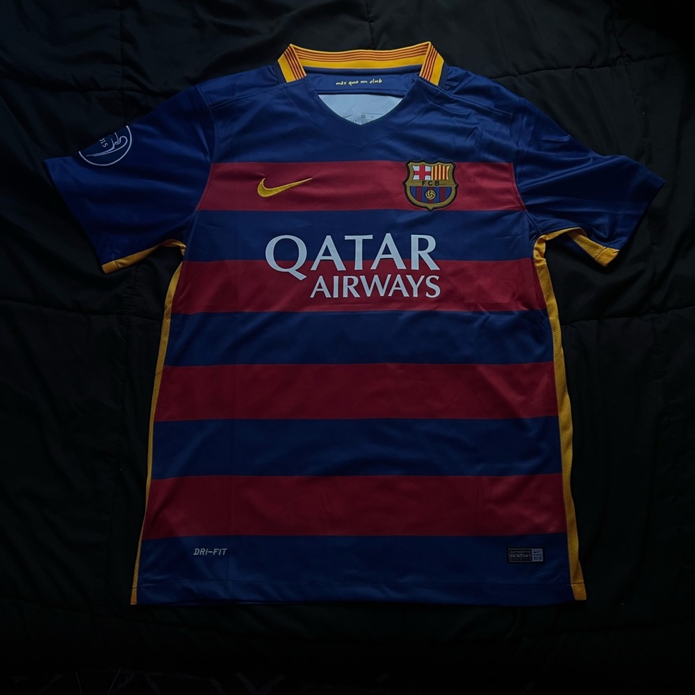 FC Barcelona 2015/16 Home Neymar #11 Home Jersey (NWT + Bag)